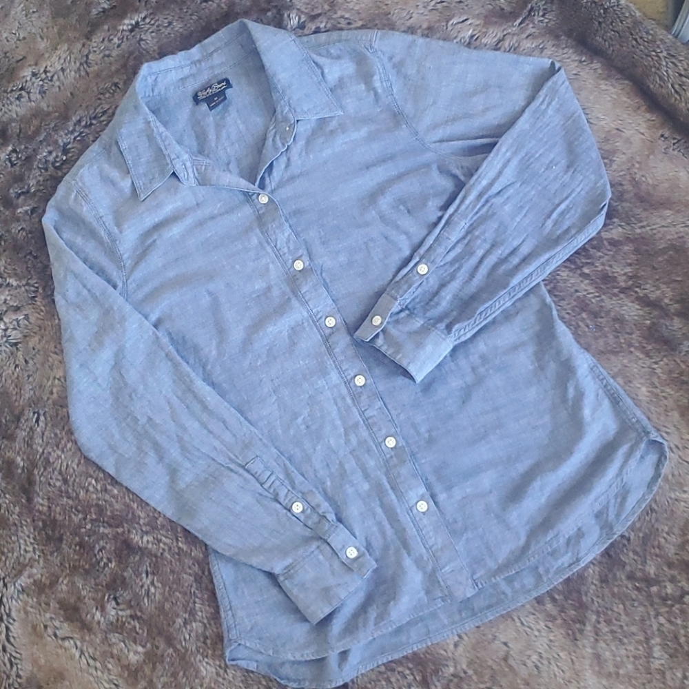 Lucky Brand denim button up